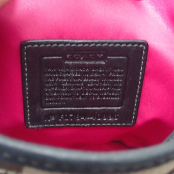 Pre-Loved Coach Mini Bleeker Canvas Bucket - Picture 6 of 6